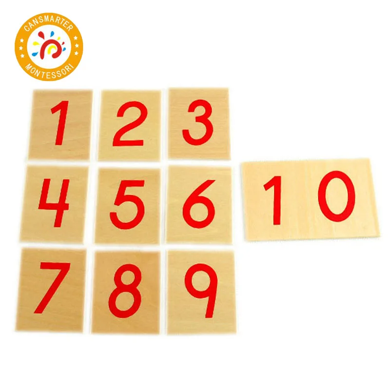 Монтессори детские игрушки деревянная коробка цифры и чипы Обучающие Игрушки