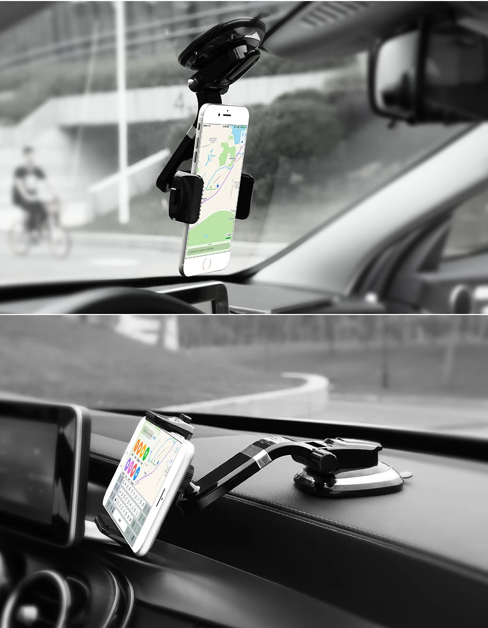 Kisscase GPS лобовое стекло Автомобильный держатель для iPhone X 8 Plus чехол на айфон X 8 Plus Регулируемая подставка для Samsung Galaxy S9 S8 Plus чехол на самсунг S9 S8 Plus Универсальный телефон Рамки