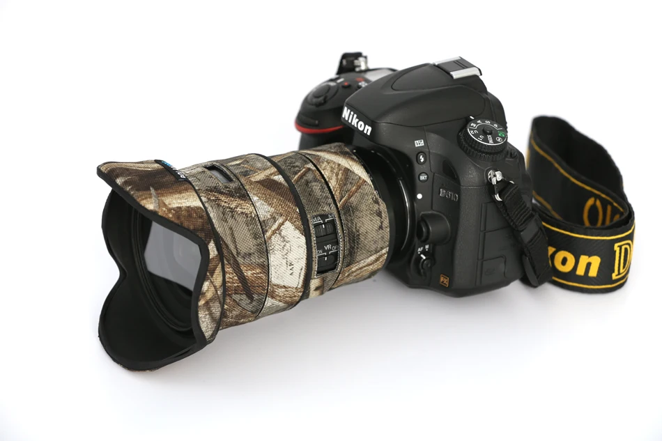 Линзы rolanpro камуфляжное пальто дождевик для Nikon AFS 16 35 мм F/4G ED VR защитный рукав