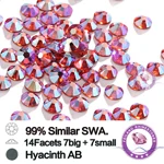 Синий Zircom 16 граней исправление горный хрусталь SS16 SS20 страз для одежды платье обувь Drecoration DIY