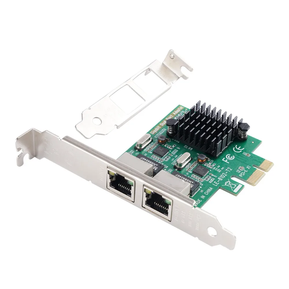 ORICO 2 порта PCIE к Gigabit сетевому адаптеру для ноутбука поддержка настольного