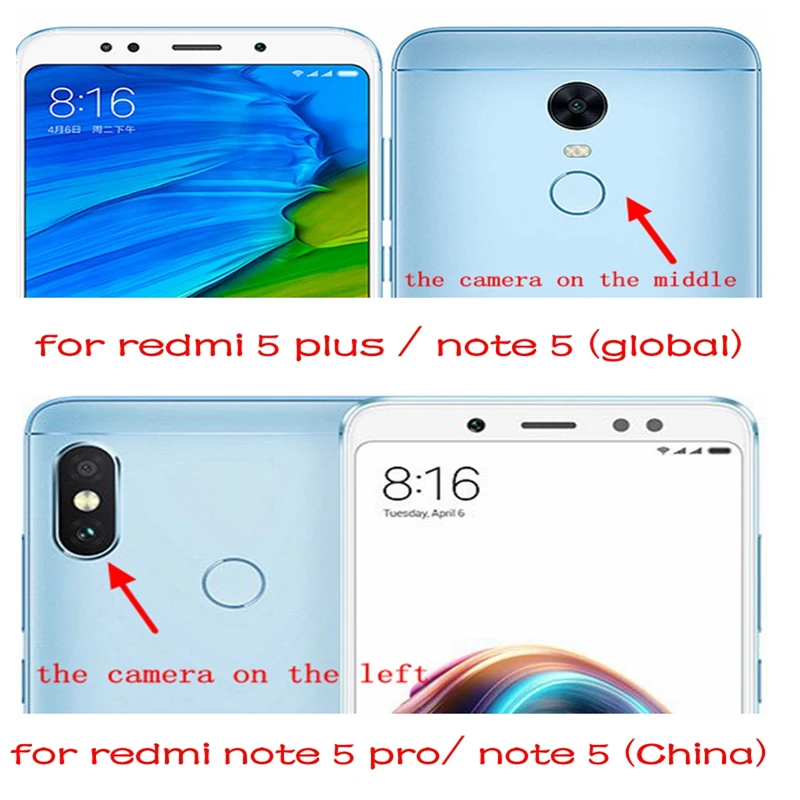 Чехол MOFI для Redmi 5 Plus силиконовая задняя крышка из искусственной кожи Xiaomi Note Pro