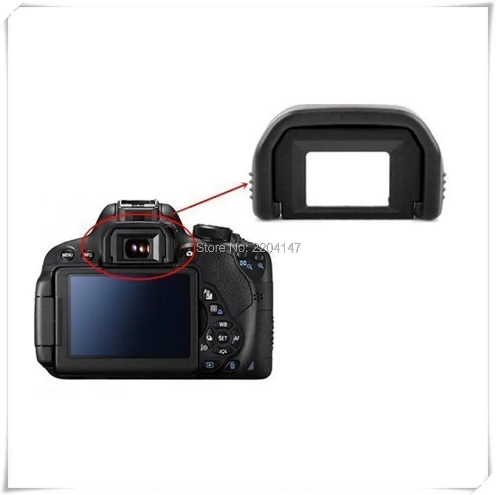 EF наглазник видоискатель Резиновая бленда для Canon 100D 300D 350D 400D 500D 550D 600D 650D 700D 1000D 1100D