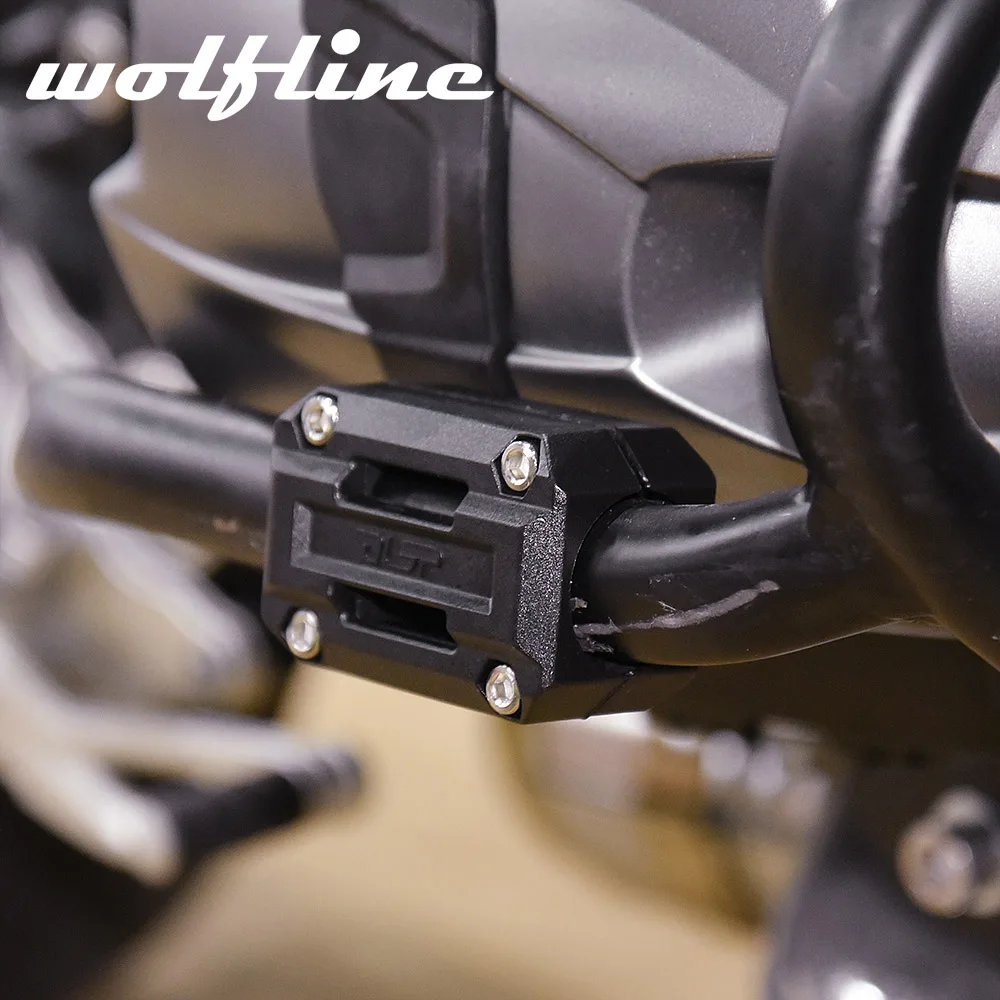 Двигатель мотоцикла гвардии бампер защиты Декоративные блок 22 мм 25 28 Авария Бар