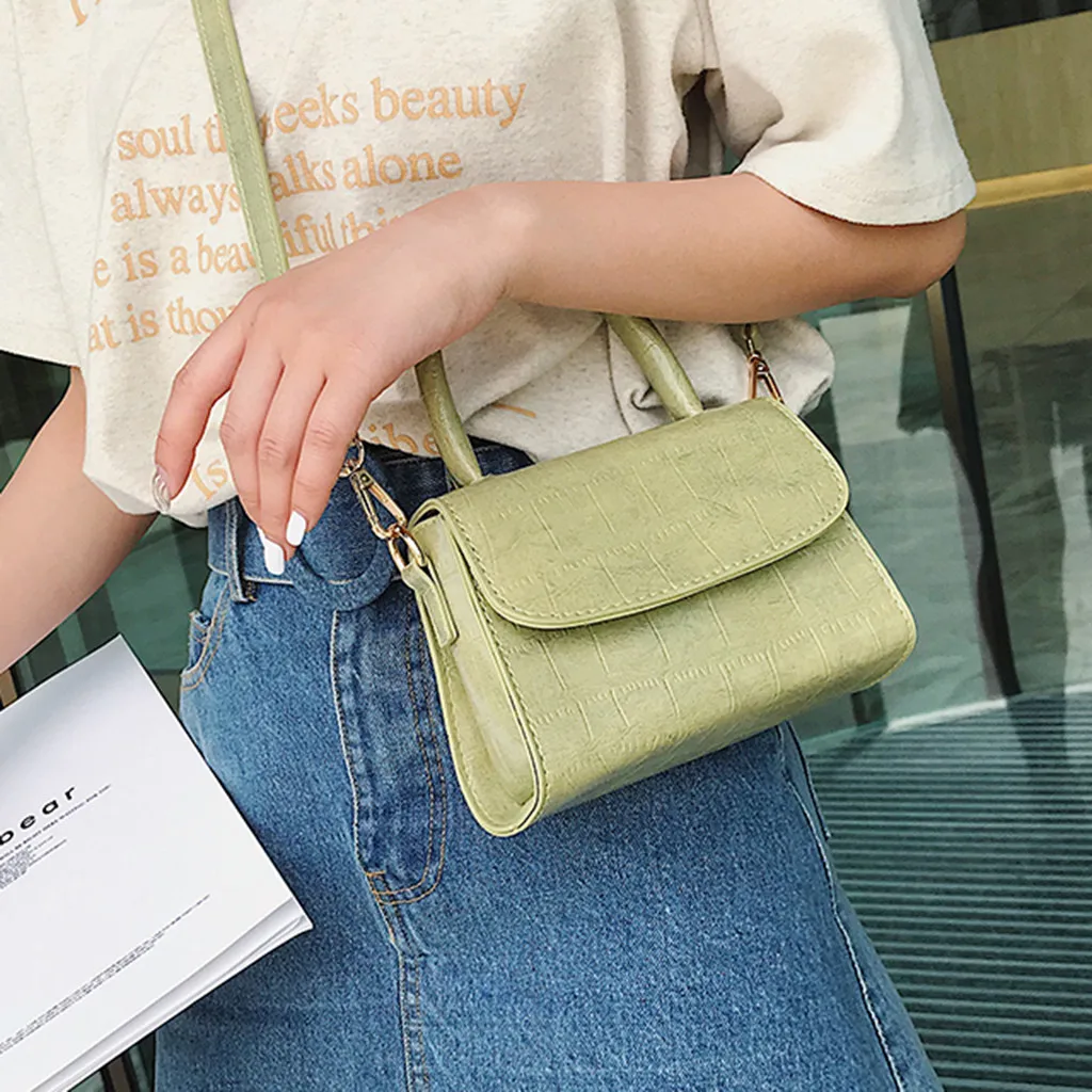 Женские сумки OCARDIAN однотонная кожаная сумка на плечо модная новая брендовая