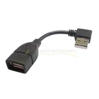 xiwai 480m usb 2 0 right angled 90 degree a type male to female extension cable 10cm