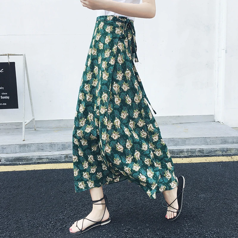 Модные юбки женские 2019 пляжные праздничные летние Сексуальная боковая разрезом