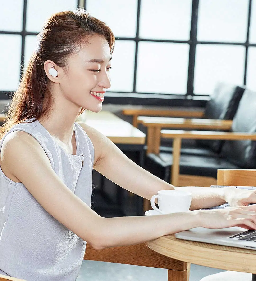 Новинка Xiaomi AirDots Bluetooth наушники гарнитура TWS наушники громкой связи стерео Бас BT 5,0 с микрофоном Смарт AI беспроводной airdots