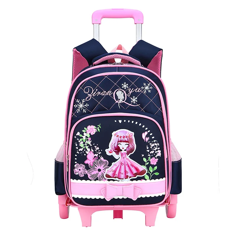 2019 детские школьные сумки съемные девочки большой емкости Принцесса рюкзак на
