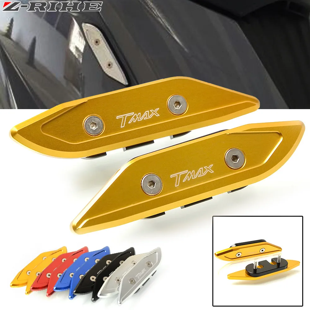 

LOGO TMAX Motorcycle CNC Aluminum Mirror Hole Cover Caps Blakc Fit For Yamaha TMAX 530 year 2012 2013 2014 2015 2016 2017