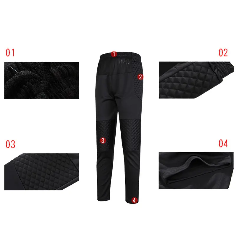 Мужские Вратарь Футбол Хранитель Пены Мягкий Джерси футболка + Брюки для девочек