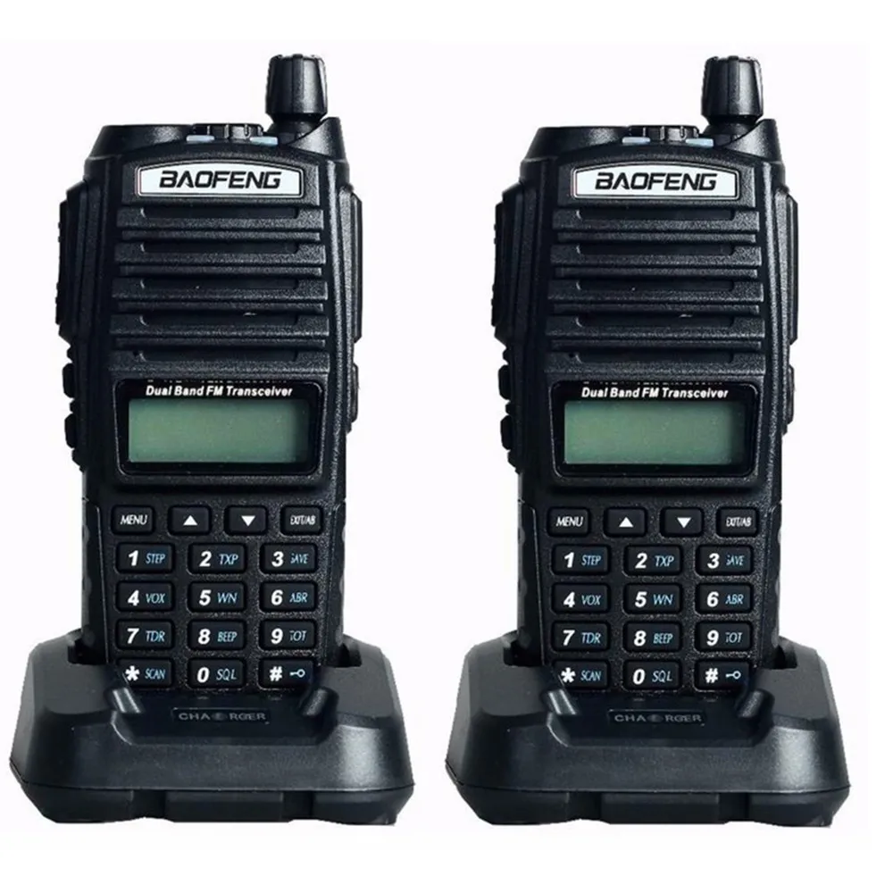 Двухсторонняя рация UV82 2 шт. 136 174/400 520 МГц Pofung UV 82 FM HF приемопередатчик telsiz Ham cb
