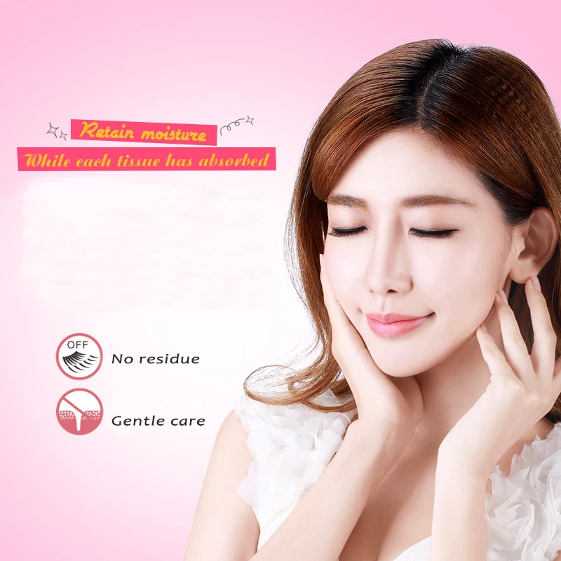 100 шт. нетканые подушечки для снятия макияжа хлопковая косметика чистки лица