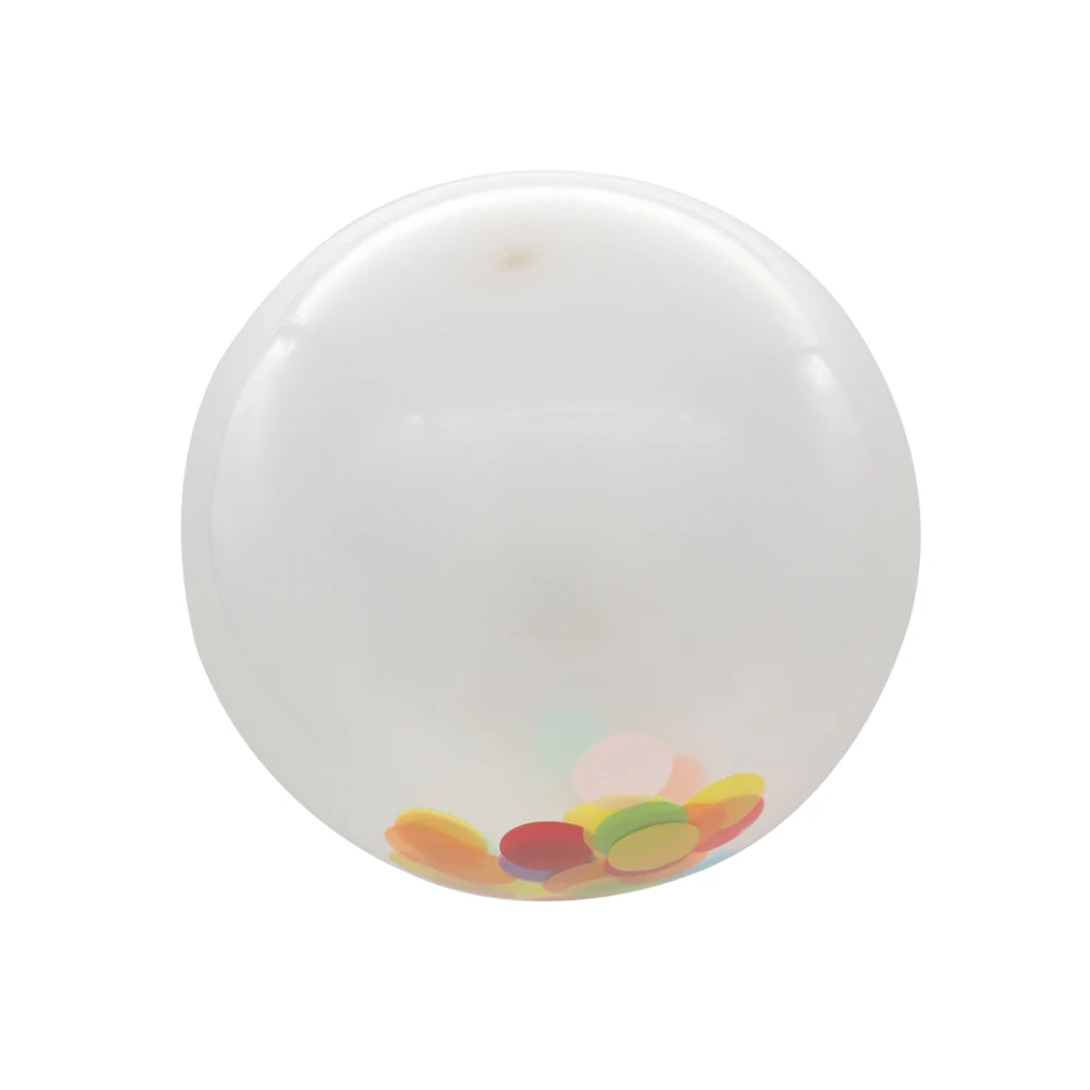12 дюймов цветные конфетти латекс свадебный шар День Рождения Вечеринка фон для