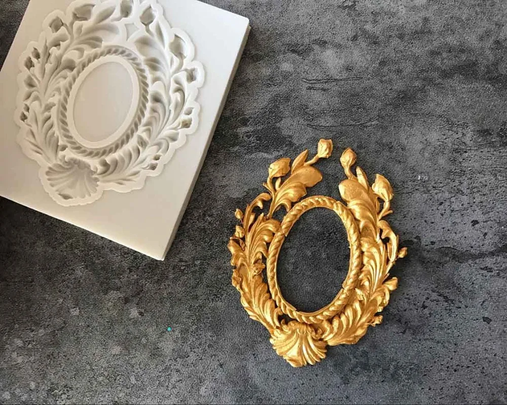 1 шт. силиконовая форма для украшения тортов|frame silicone mold|fondant moldssilicone mold |