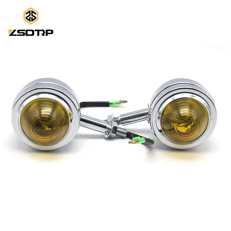 Оригинальный поворотный сигнал ZSDTRP в стиле ретро набор для ремонта используемый