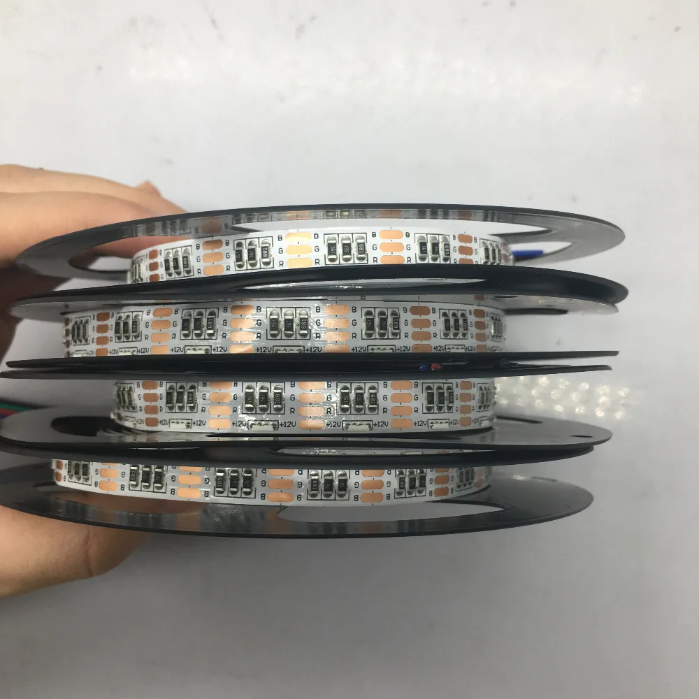 Высококачественная Светодиодная лента 335 RGB Tri chip color 60leds ST618|Светодиодные ленты| |