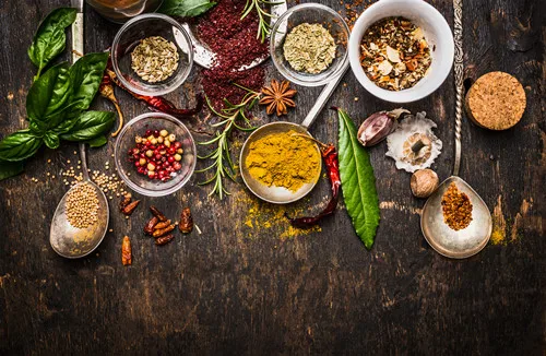 

Grains Spices Spoon Peppers Kitchen Cooking Canvas Painting Cuadros Posters And Prints Restaurant Wall Art Picture Living Room