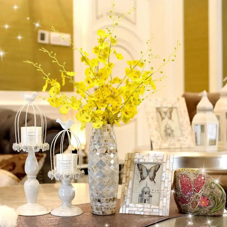 Современный минималистский имитирующий цветочный Европейский небольшой свежий