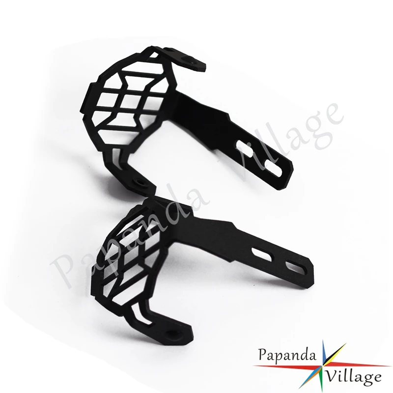 

Black Motorcycle OEM LED Fog Light Protect Guards Motorbike Spotlight Cover For BMW R1200GS F800GS Adventure ADV 2005-2013