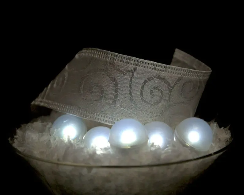 120 шт./лот миниатюрные светодиодные ягоды 2 см плавающий светодиодный светильник