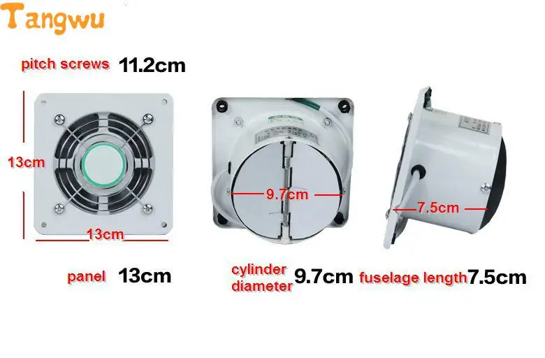 Free shipping Industrial Window Wall Exhaust Fan Small Axial Strong 4 Inch Super 100 Iron |