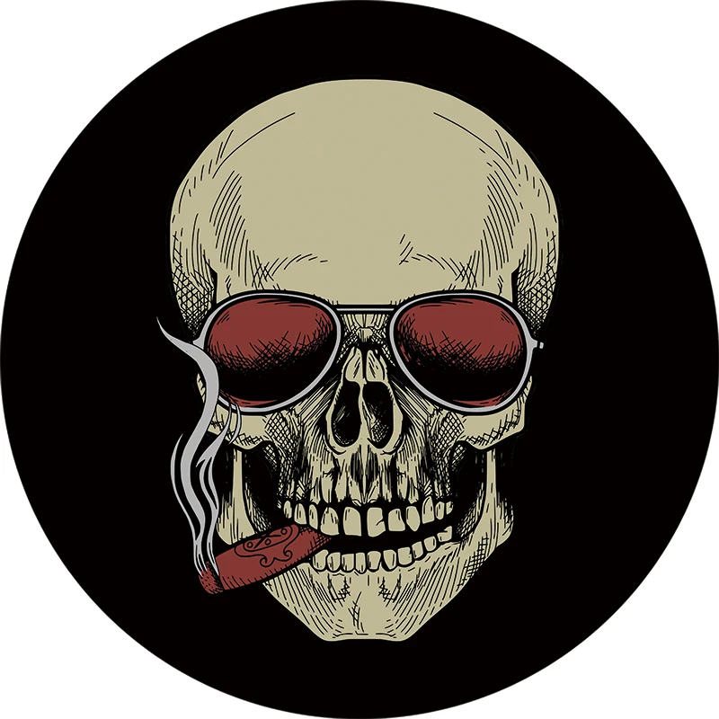 

Hot sale boho style owl indian elephants lion skull wolf dogs pattern women summer vacation round beach towel size 1500*1500mm