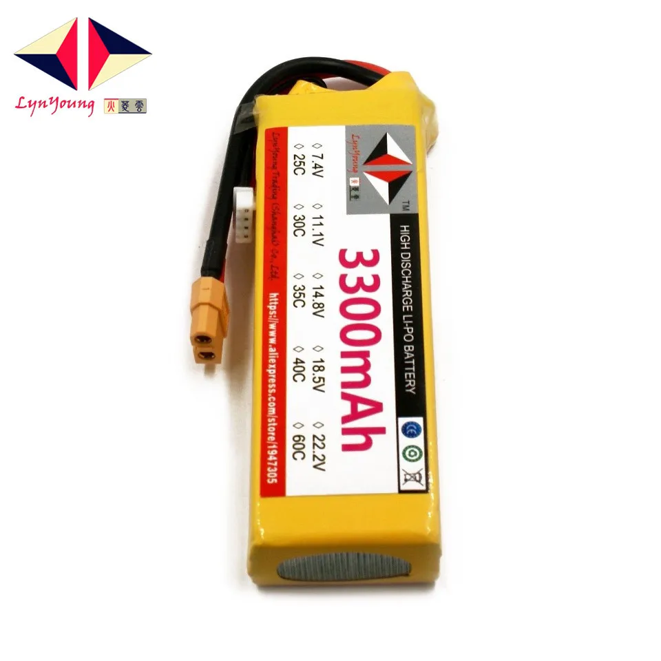 Аккумулятор HX Lipo 3S 11 1 В 3300 мАч 25C 30C 35C 40C 60C для радиоуправляемого дрона