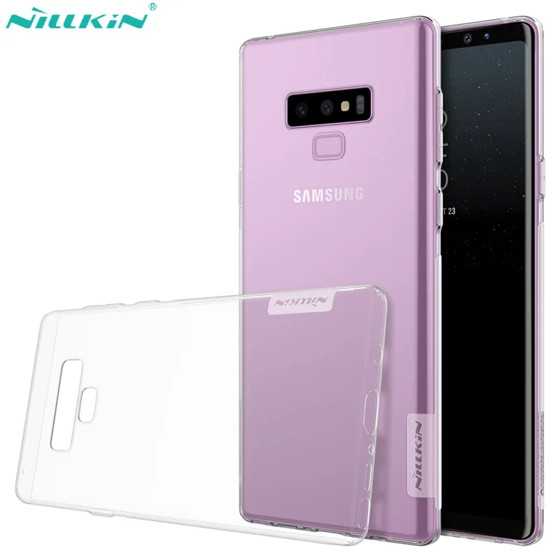 Nillkin мягкий натуральный ТПУ чехол для Samsung Galaxy Note 9 8 тонкий силиконовый прозрачный