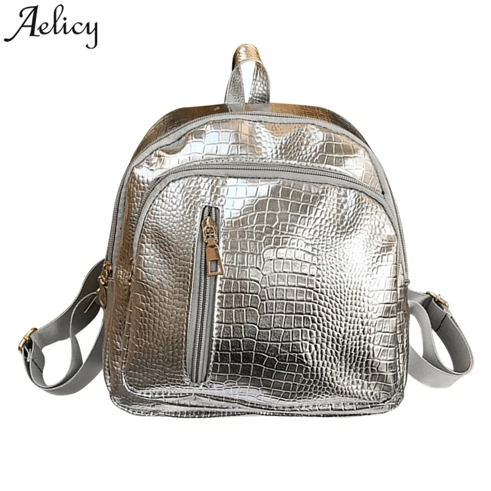 Aelicy Girls Backpack @@@ Fashion Solid Stone Pattern Women Mini Travel Rucksack bags for women 2020 mochila feminina | Женские сумки