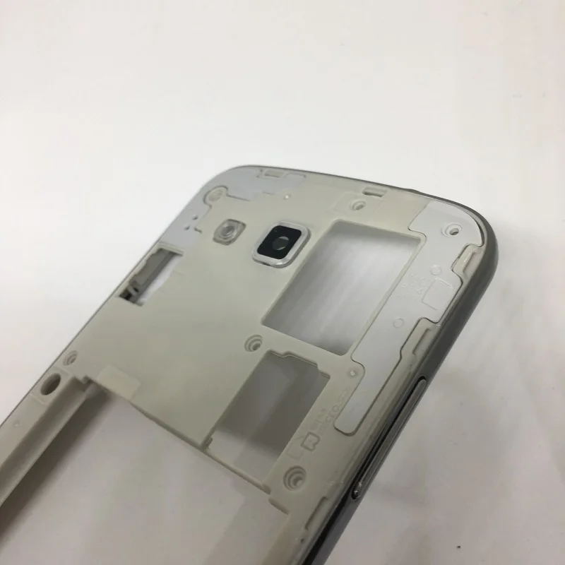 Отслеживание поста/задняя крышка серебристого цвета с окошком для камеры Samsung