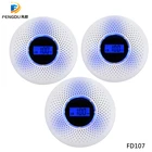 3 шт., детектор угарного газа, с ЖК-дисплеем