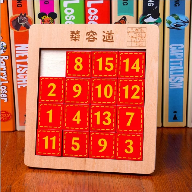 Деревянный цифровой Лабиринт для детей и подростков цифровая головоломка-слайд