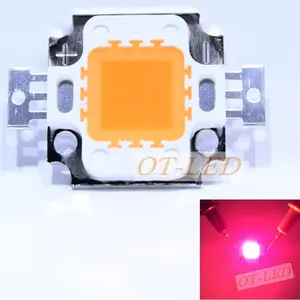 Светодиодная лампа полного спектра для выращивания растений, 10 шт, 10 Вт, cob, 380 нм  840нм, для быстрого и лучшего роста растений