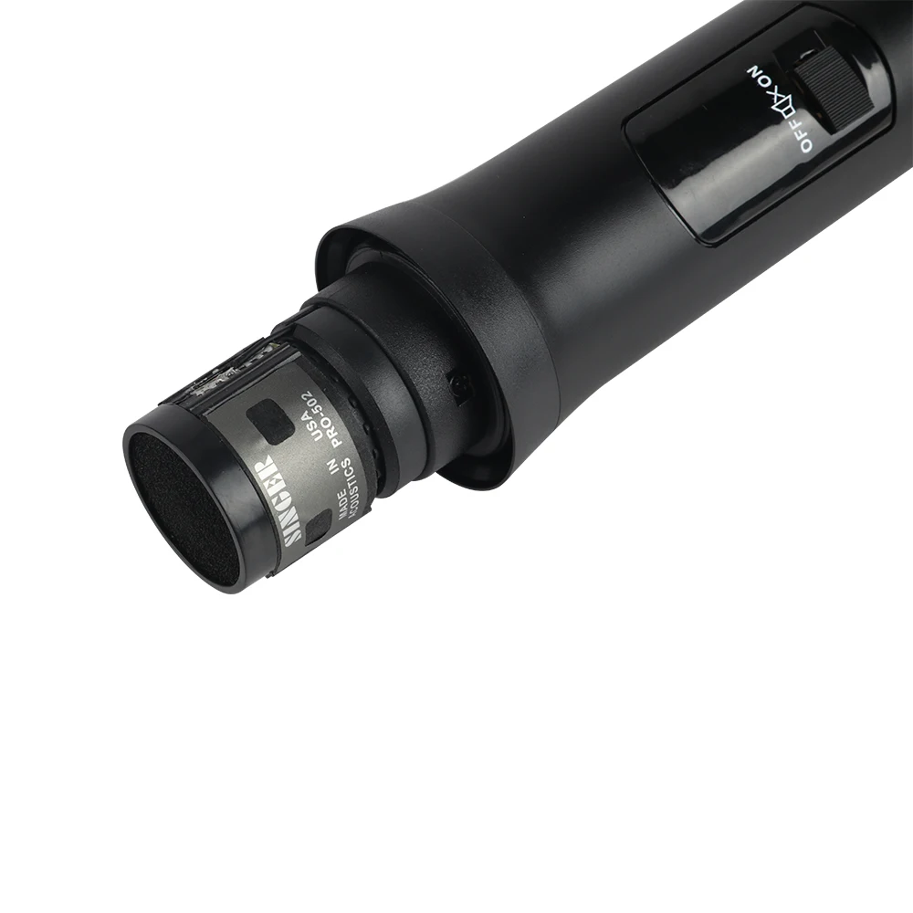 Беспроводная микрофонная система XTUGA soundпрогресса V3002 VHF с ручным микрофоном