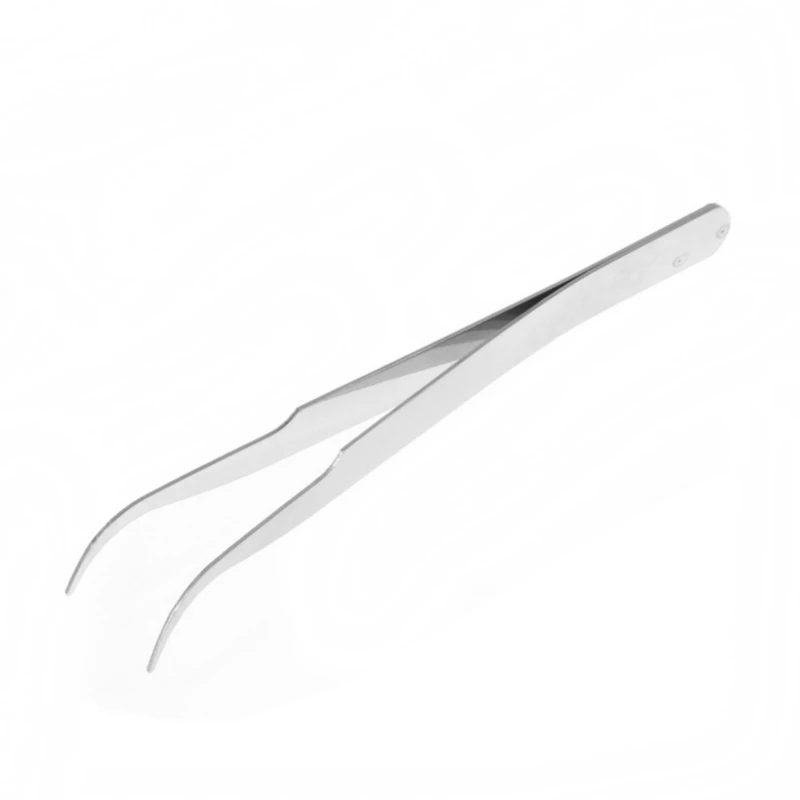 2 шт./лот Нержавеющая сталь пинцет изогнутый прямые ресницы Пинцет для ресниц
