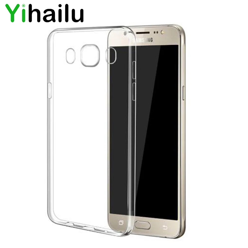 2016 для samsung Galaxy J5 Чехол Мягкий силиконовый чехол телефона j510 J510F прозрачный ТПУ