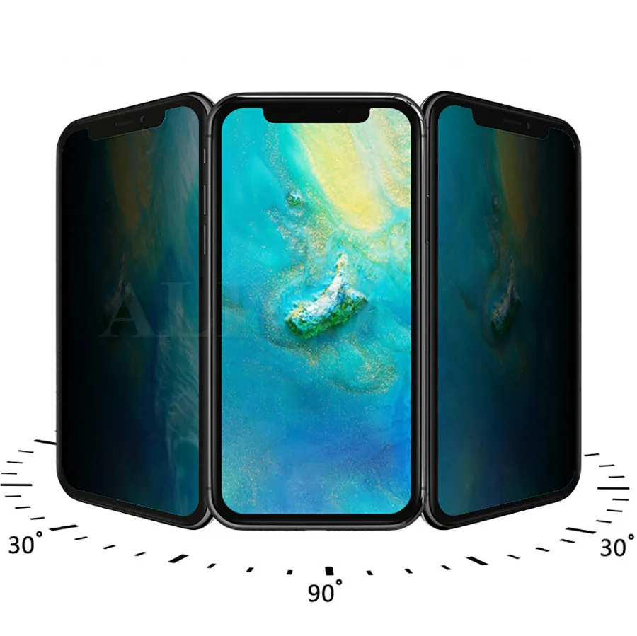 3D полностью изогнутое анти шпионское закаленное стекло для huawei mate 20 Pro Защитная пленка для экрана для huawei mate 20 Pro