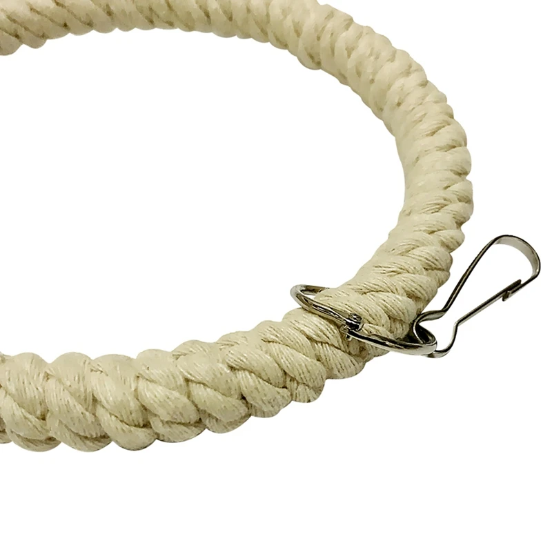 

Pet Bird Chewing Climbing Ring Toy For Cage Parrot Rope Swing Standing Bar