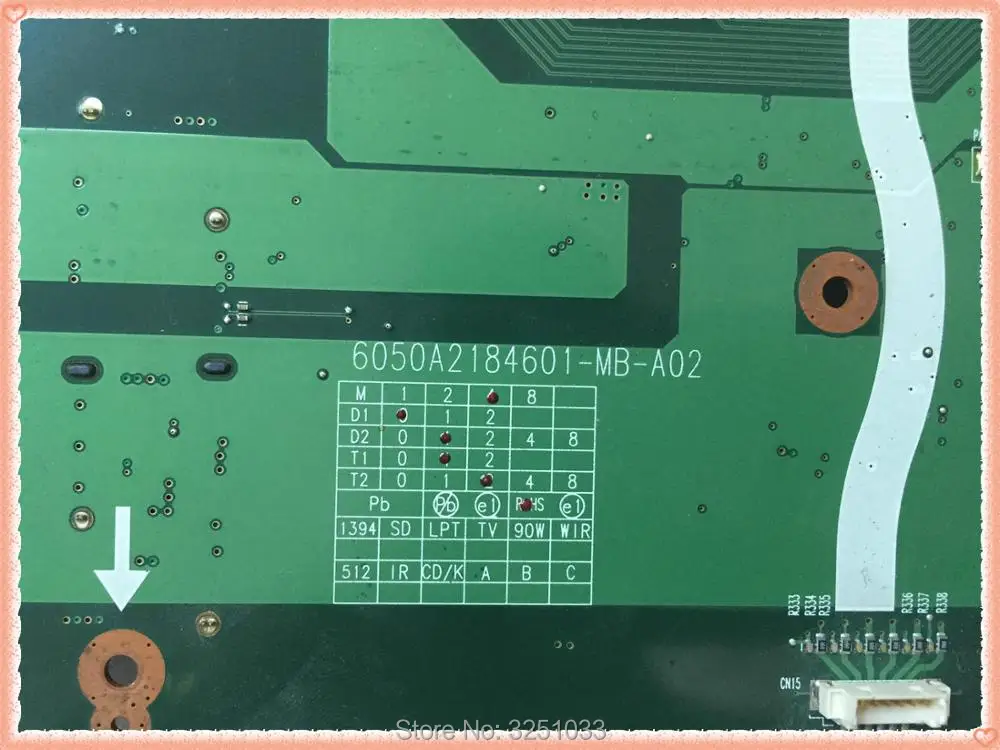 Для ACER Aspire 8920G материнская плата для ноутбука MBAP50B001 6050A2184601-MB-A02 Мб. AP50B. 001 965PM DDR2 полностью протестированы