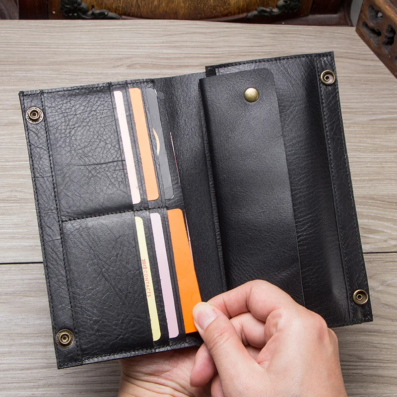 CONTACT'S 2019 новый мужской длинный кошелек тонкий сцепления телефон сумка для 6 5