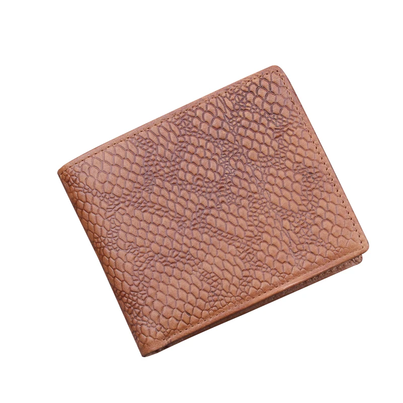 Мужской кошелек из натуральной кожи Двойные Короткие Портмоне для монет доллар