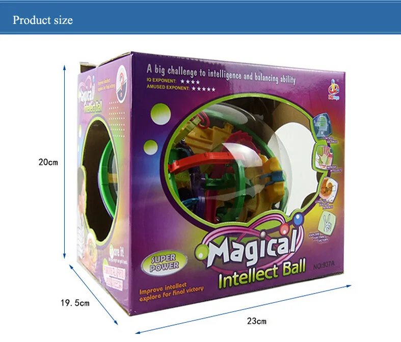 108 шагов 3D Magic интеллект мяч Развивающие лабиринт Cube удивительный баланс игрушки