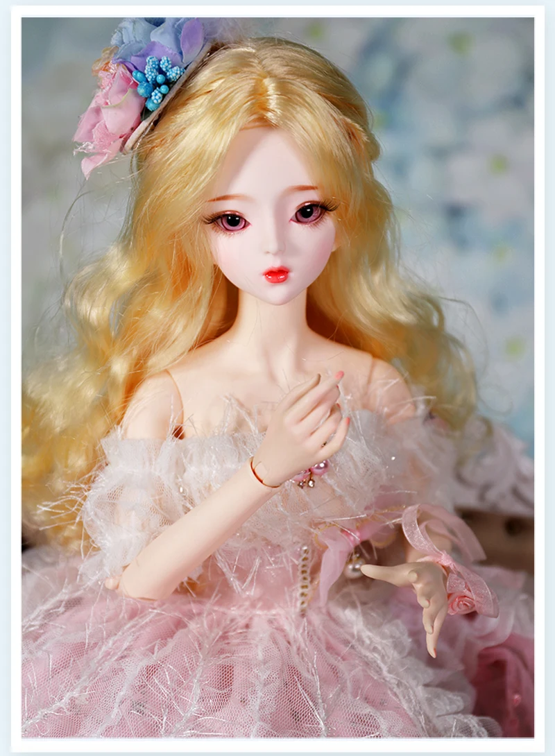 DBS 1/3 BJD кукла для механических соединений тела, включая парик, глаза, одежду, обувь AI YoSD MSD комплект игрушка подарок DC Lai