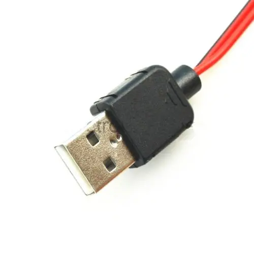 1 шт. зажимы для тестирования аллигатора зажим USB Мужской разъем кабель адаптера