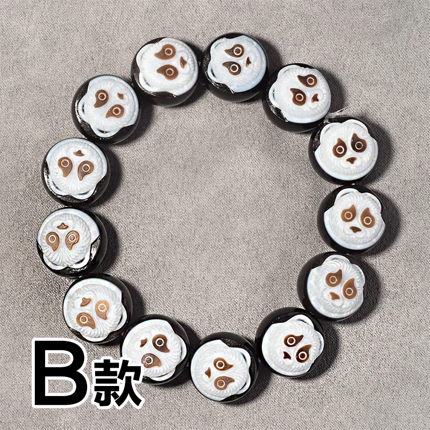 Бразильский браслет из натурального кристалла с желтыми волосами блонд