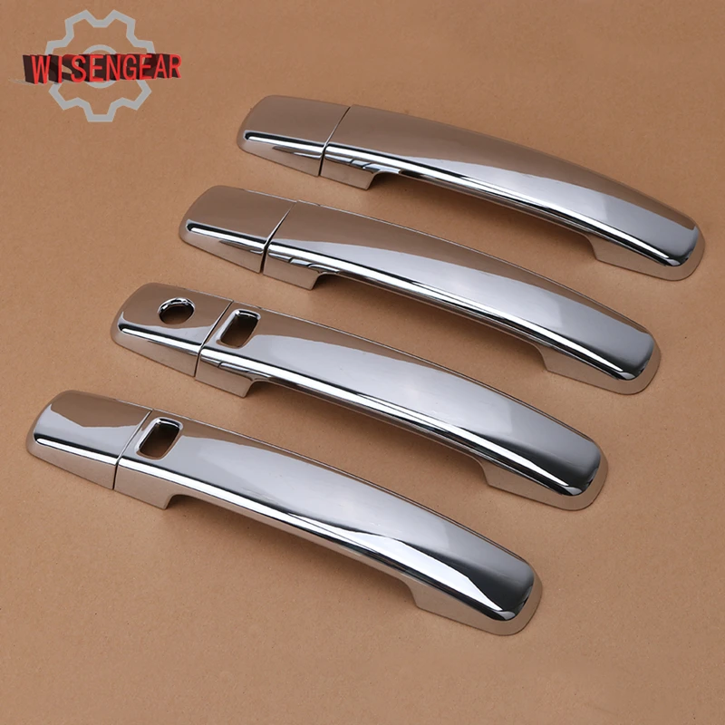 Wisengear Chrome 4 двери ручки набор для Nissan Altima sentra Frontier Максима Qashqai квест 2007 2008 2009 2010 2012 #