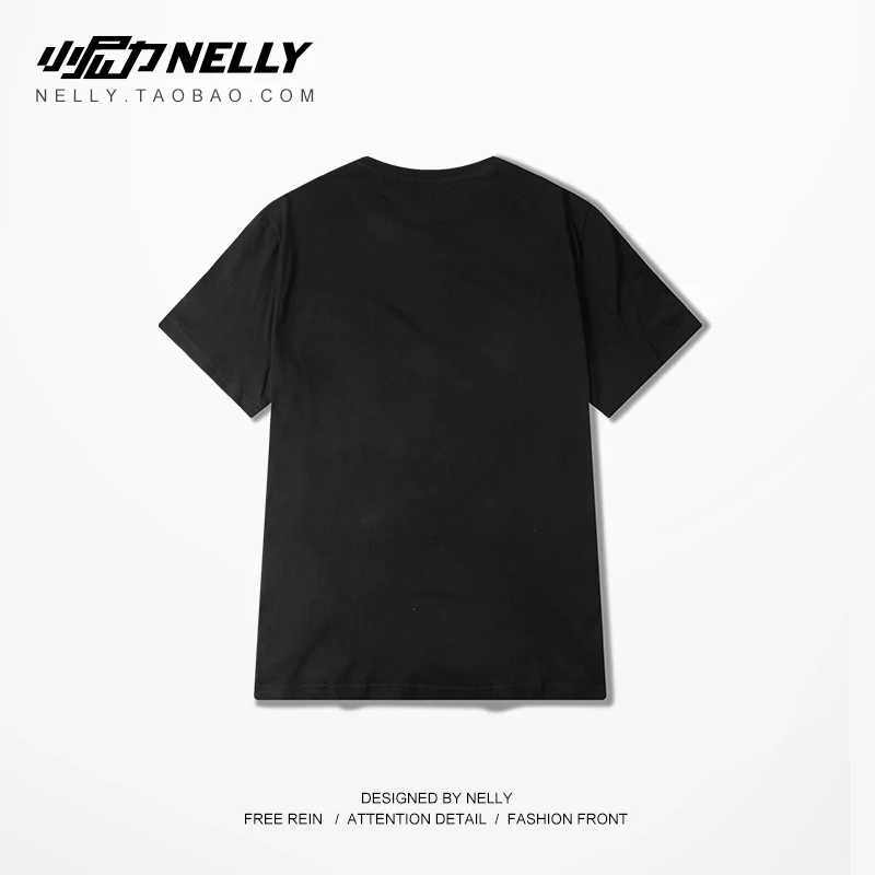 2018 летняя футболка с коротким рукавом изображением мишки тедди Мужская