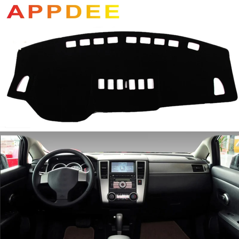 APPDEE для Nissan tiida c11 2004-2010 чехлы стайлинга автомобиля коврик приборной панели