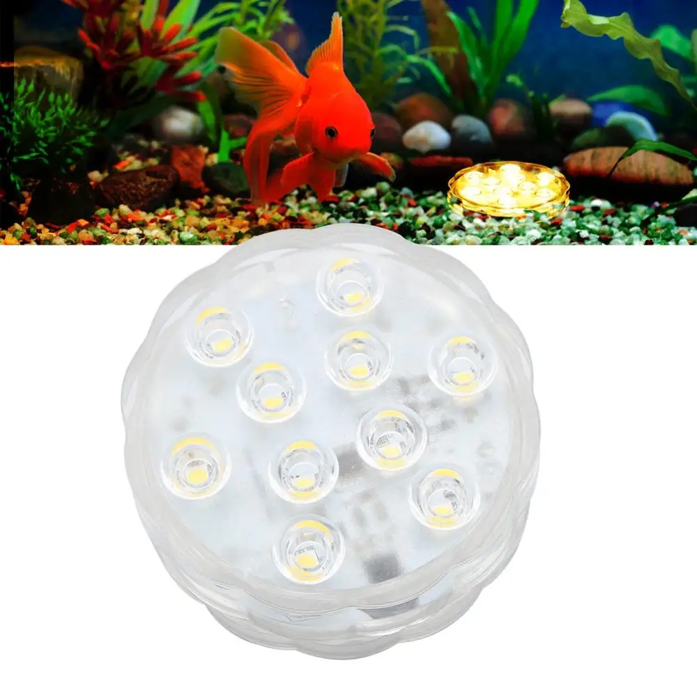 Освещение для бассейна Led аквариум 4 5 V LED подводный свет теплый белый